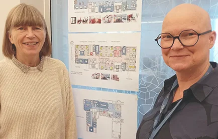 Anna-Lena Mårtensson och Laila Thulin.